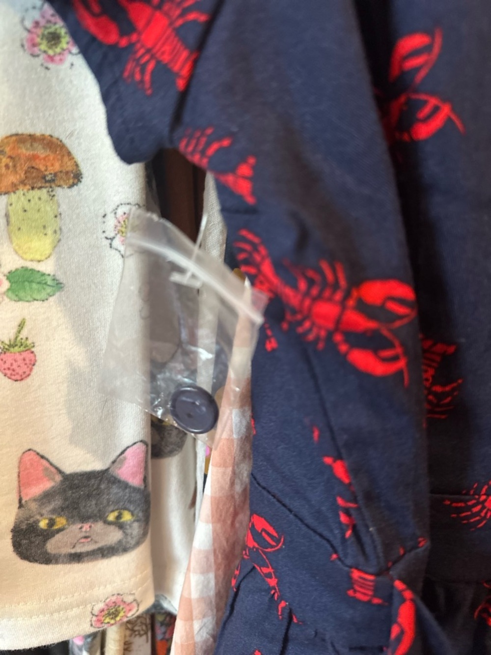 MODCLOTH Lobster Print π¦ Dress Cotton Twill Size XL Nautical Sea Maine π Sailor - Picture 8 of 12